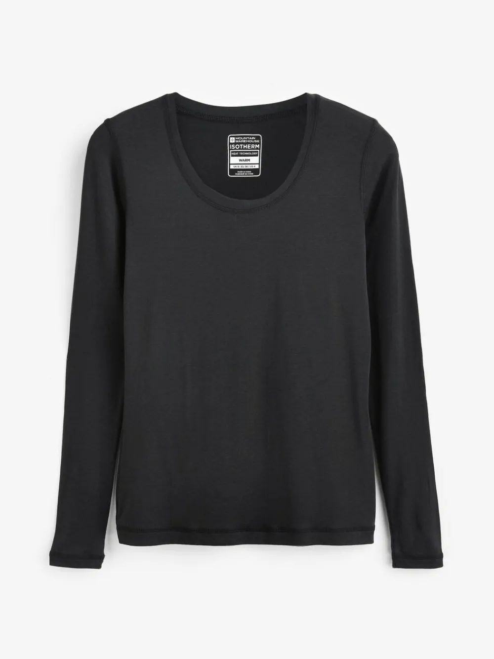 Discount Mountain Warehouse Keep The Heat Quick Drying Thermal Top Black