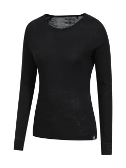 Sale Mountain Warehouse Black Womens Merino Thermal Top