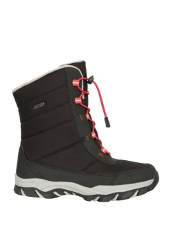 Clearance Mountain Warehouse Ohio Youth Adaptive Snow Boots Black