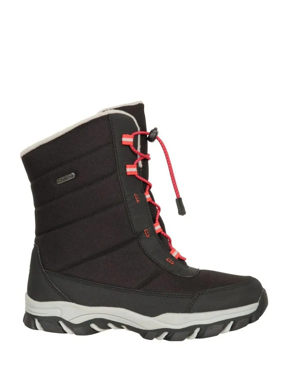 Clearance Mountain Warehouse Ohio Youth Adaptive Snow Boots Black
