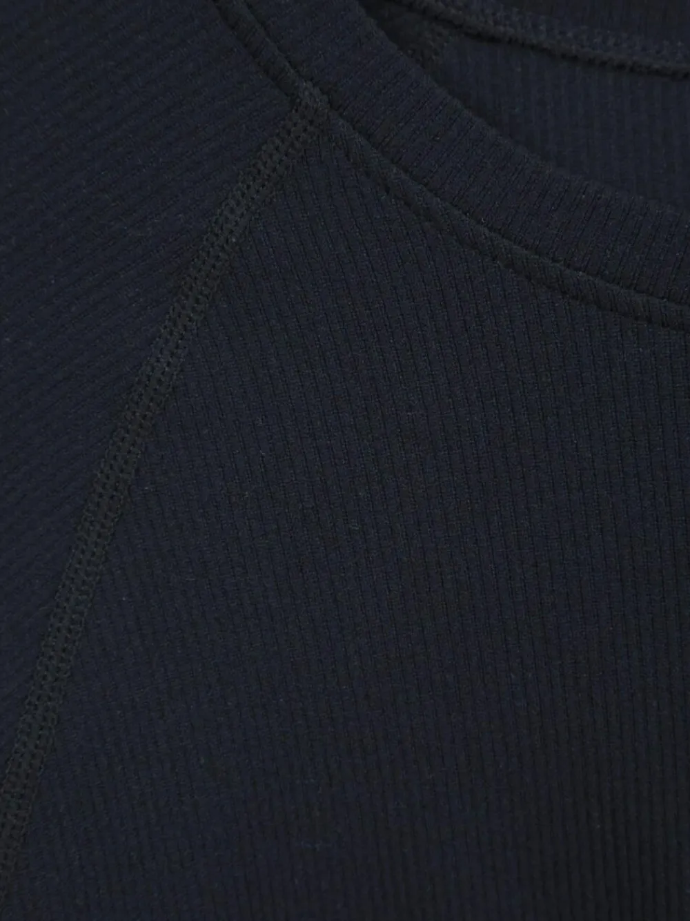 Mountain Warehouse Black Carmel Seamless Ribbed Thermal Top^Women Thermals
