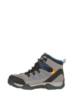 Mountain Warehouse Grey Kids Trail Waterproof Walking Boots^BOY Baby Boots|Boots