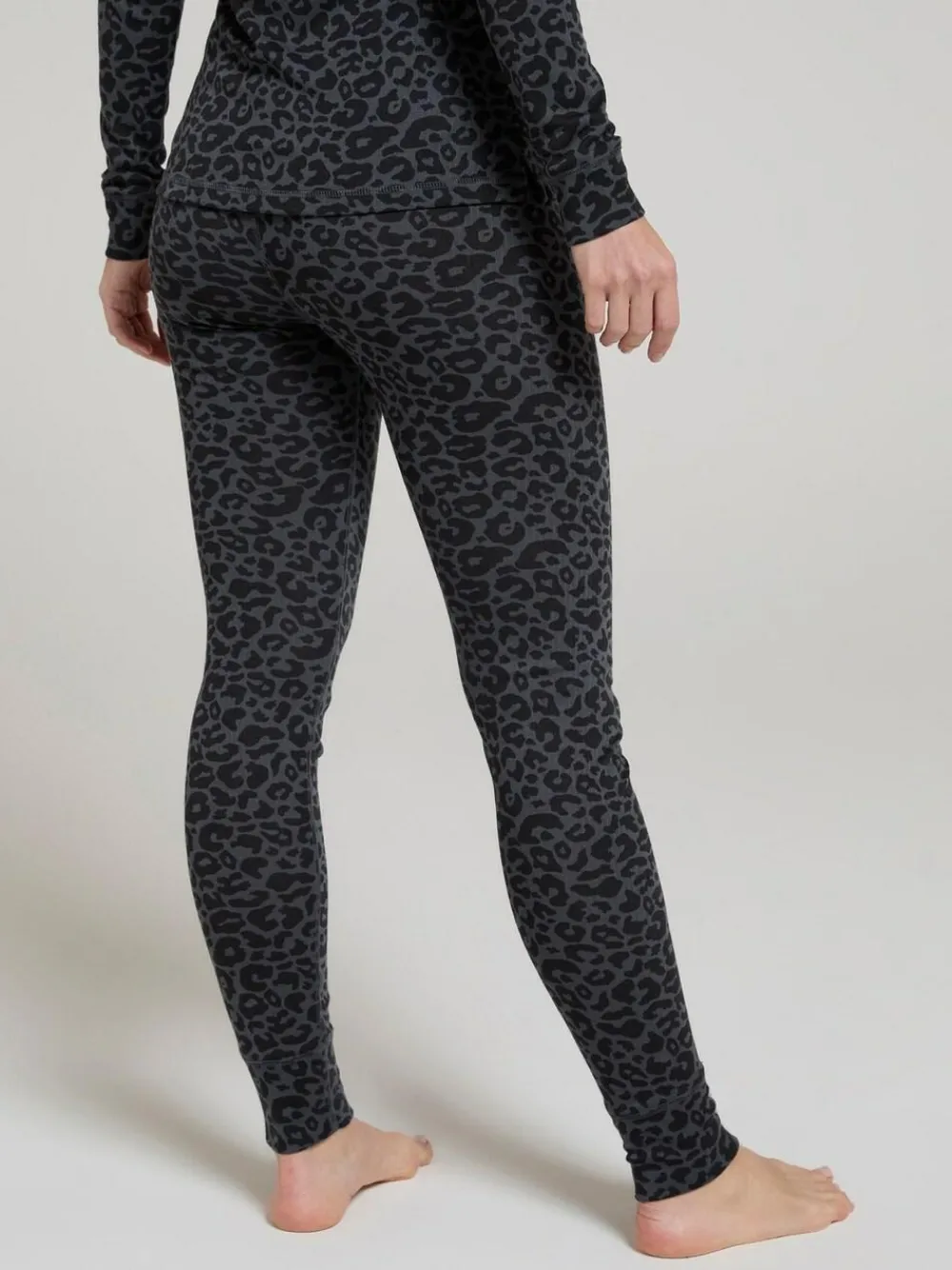 Sale Mountain Warehouse Grey Womens Talus Printed Thermal Joggers