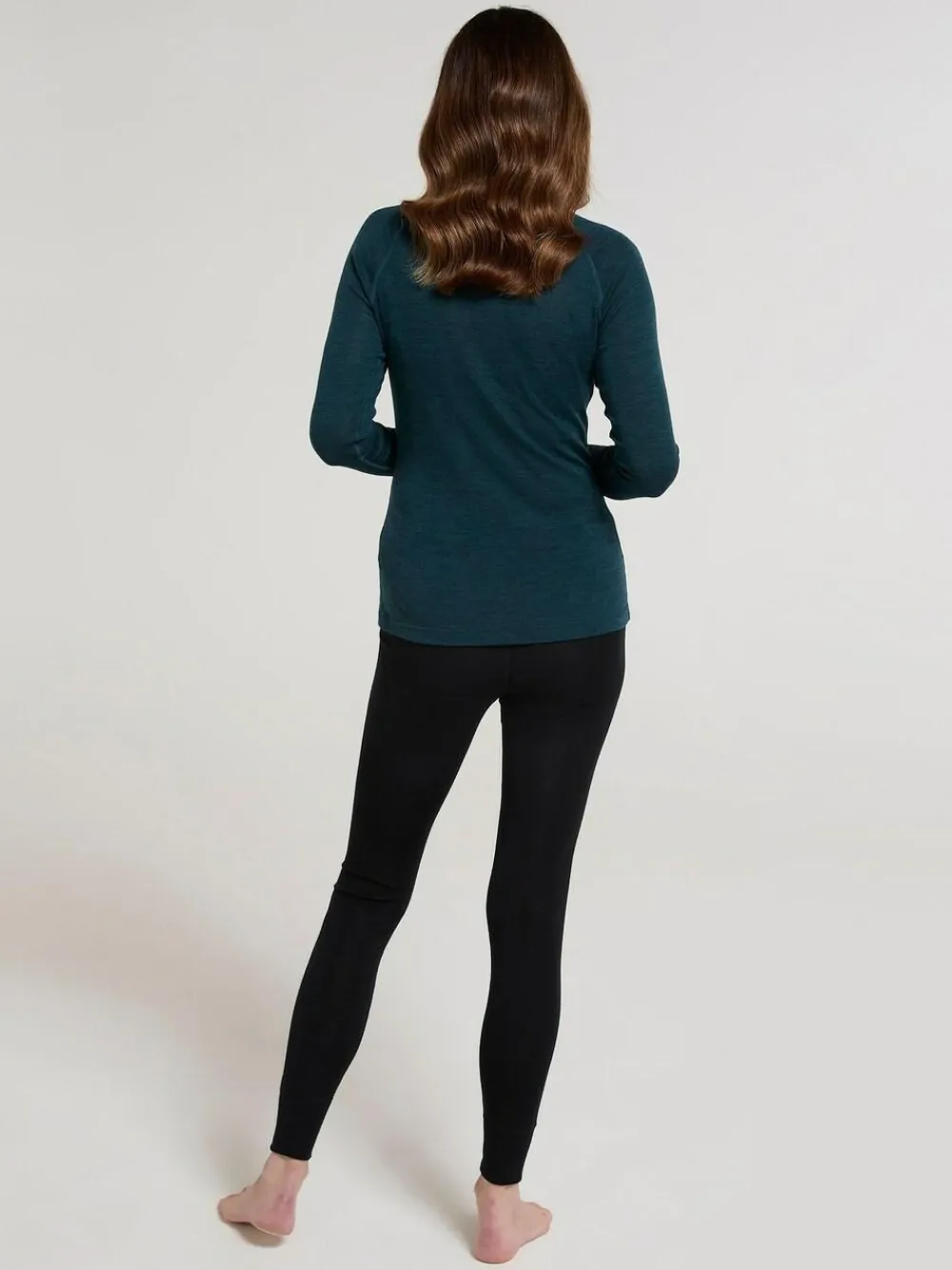 Outlet Mountain Warehouse Womens Merino II Thermal Top Light Blue
