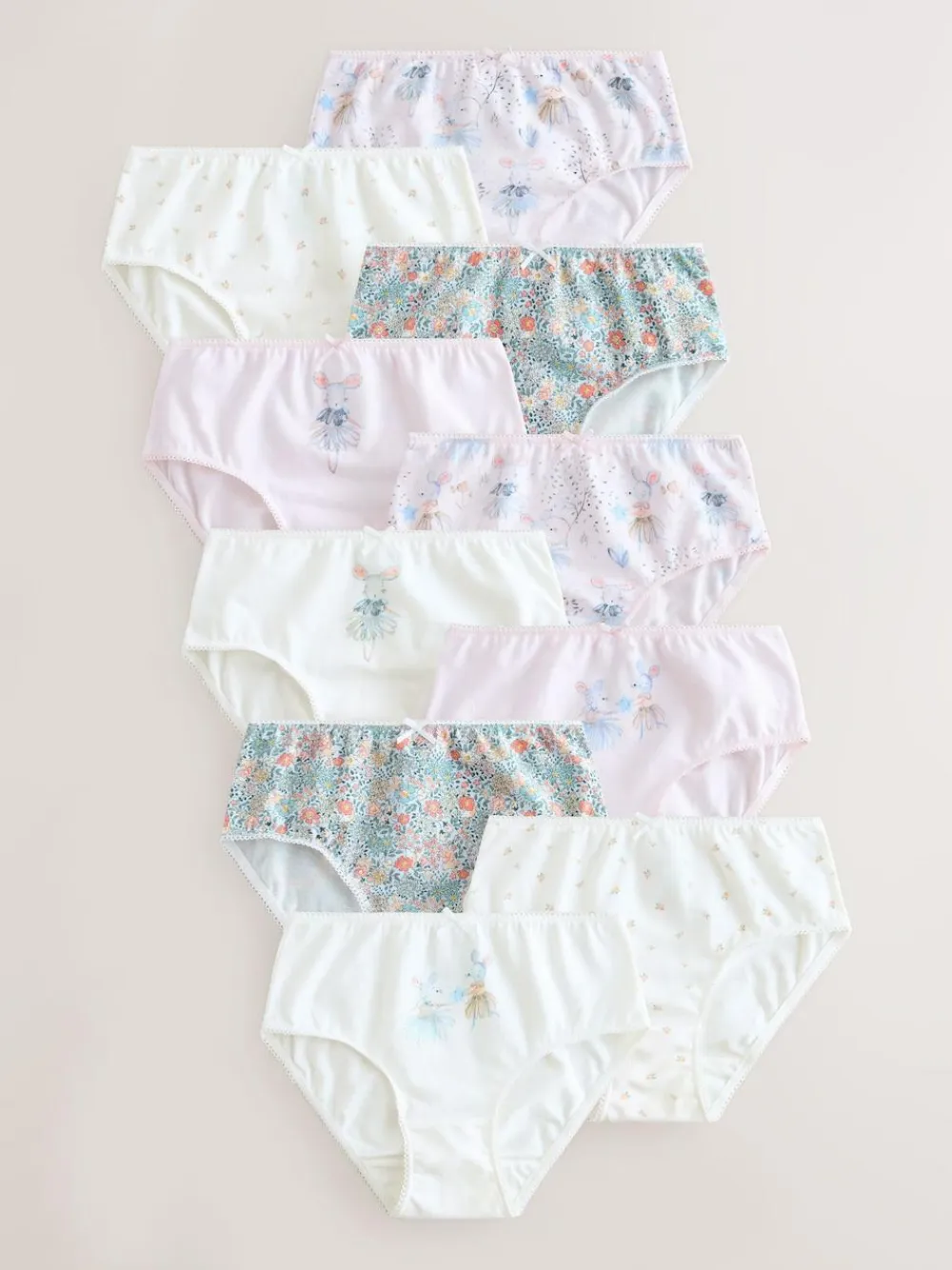 Best Next Briefs 10 Pack (1.5-16yrs) Multi