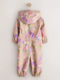 New Next Multi 3D Dino Waterproof Printed Puddlesuit (6mths-7yrs)