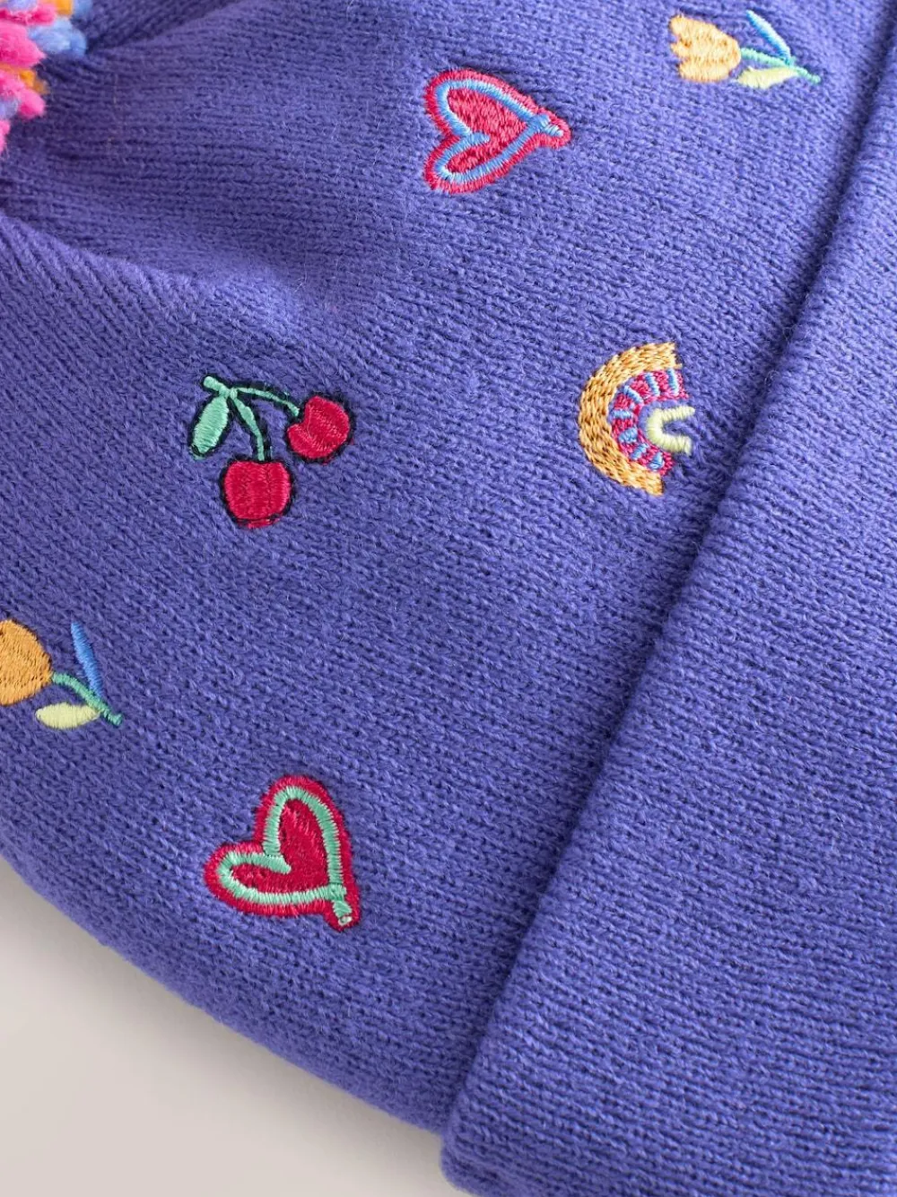Discount Next Embroided Pom Beanie (3mths-10yrs) Multi