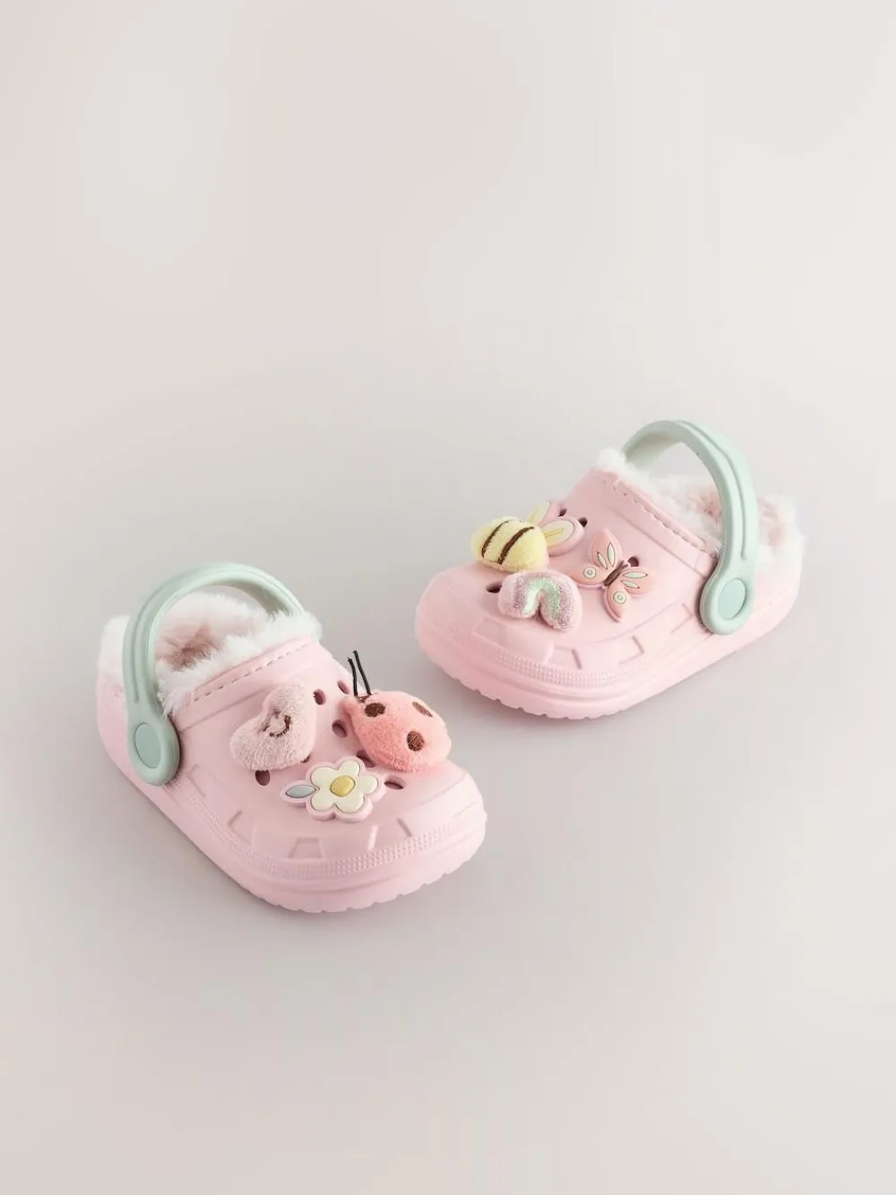 Next Faux Fur Lined Clog Slippers^ Boots