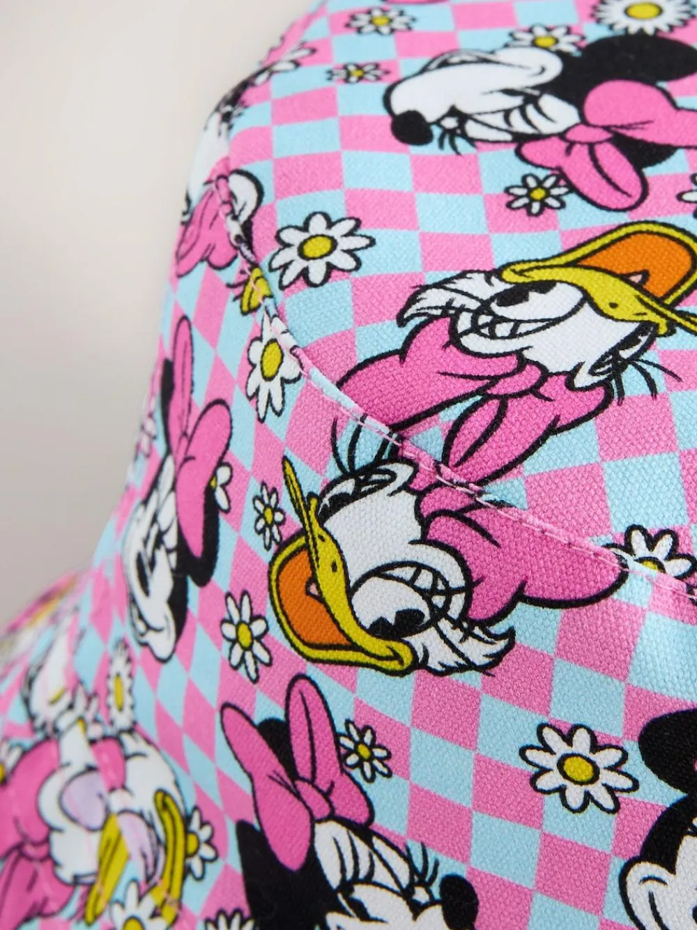 Hot Next Multi Minnie Mouse 100% Cotton Bucket Hat (3mths-13yrs)