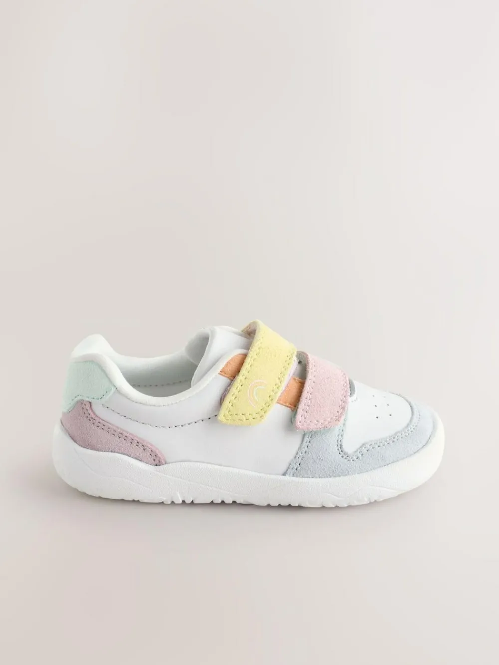Next Barefoot Leather Touch Fastening Trainers^ Sneakers
