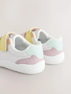 Next Barefoot Leather Touch Fastening Trainers^ Sneakers