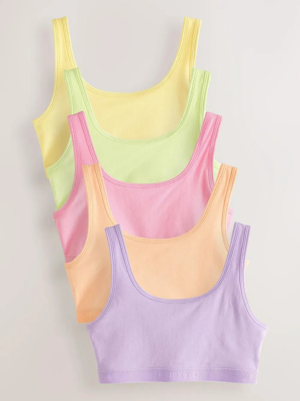 Clearance Next Scoop Crop Top (5-16yrs) Multi Pastel