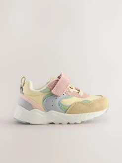 Next Wide Fit (G) Elastic Lace Touch Fasten Trainers^ Sneakers|Sneakers