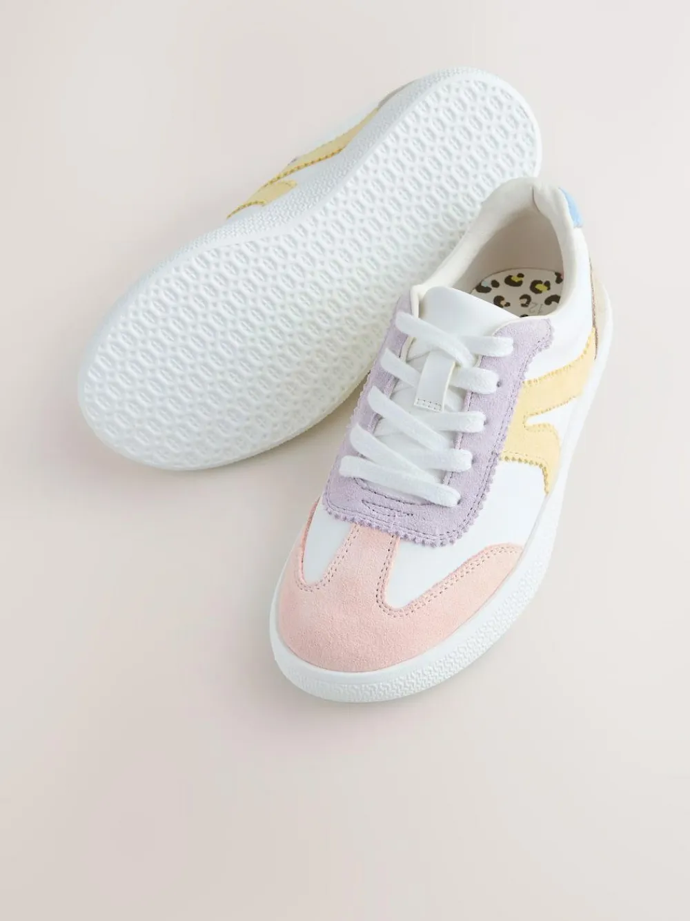 Next Wide Fit (G) Retro Trainers^ Sneakers