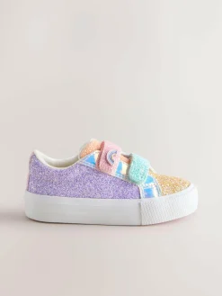 Next Wide Fit (G) Chunky Trainers With Touch Fastening^ Sneakers|Sneakers