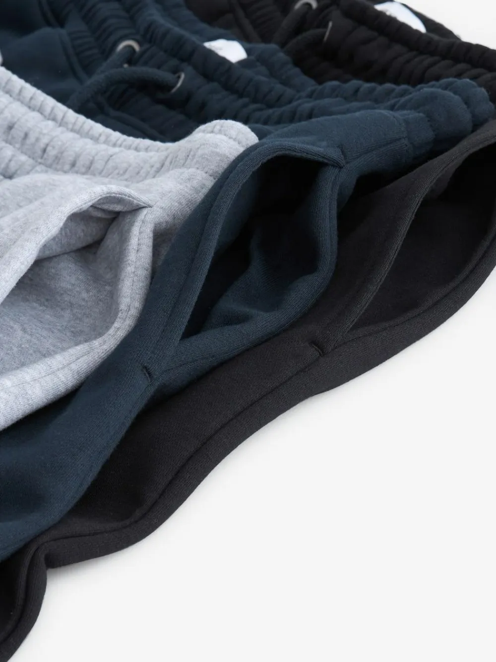 Outlet Next Slim Fit Cotton Rich Jersey Joggers 3 Pack Multi