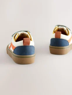 Best Next Wide Fit (G) Touch Fastening Skate Trainers Multi