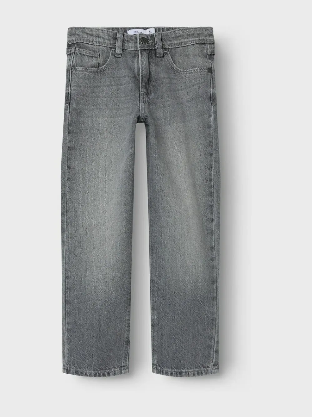 Discount Name It Straight Fit Jeans Grey