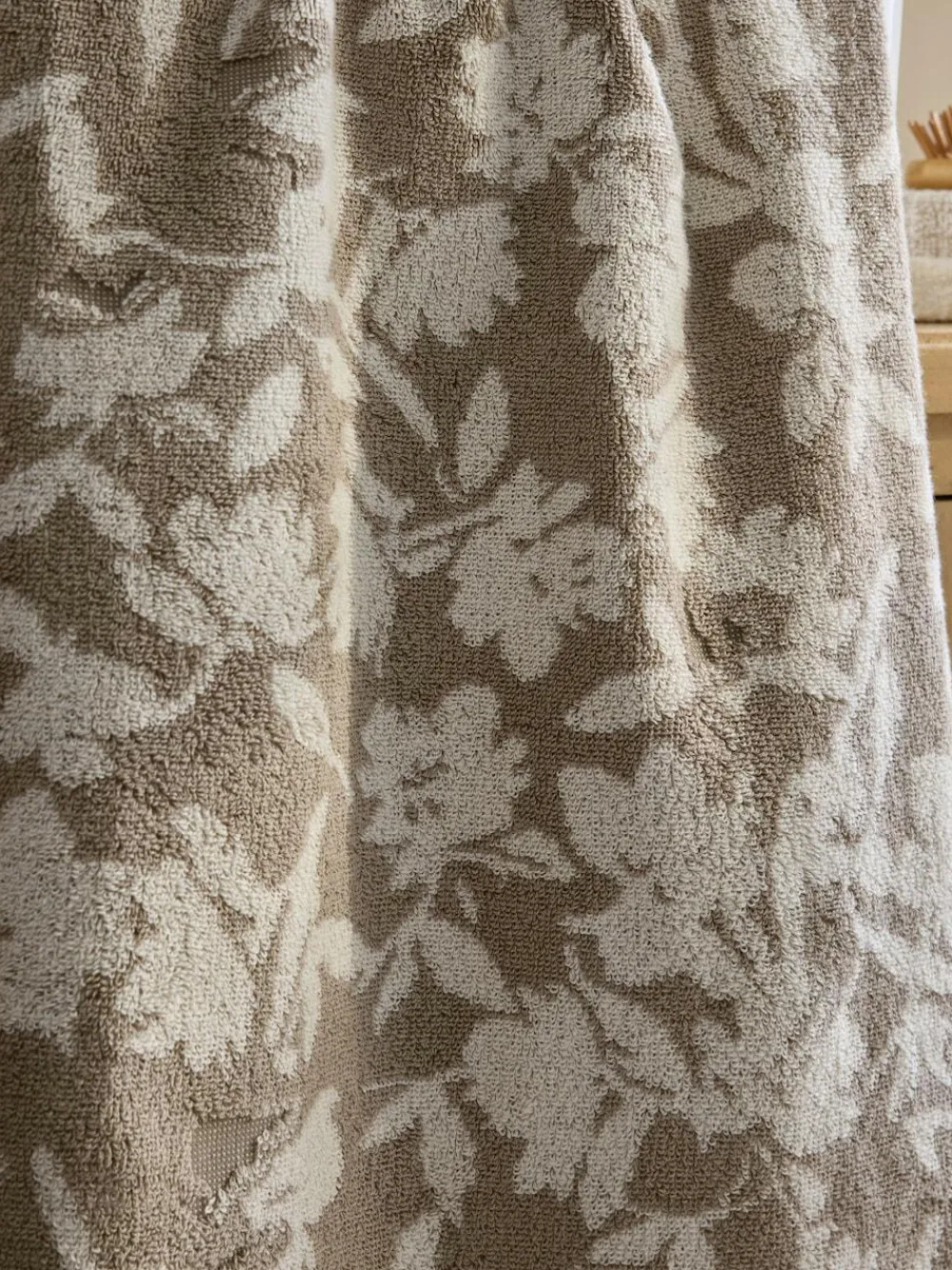 Sale Next Natural Floral Egyptian Cotton Towel