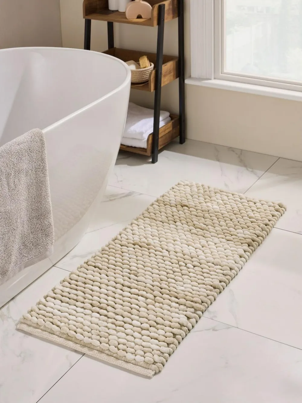Next Giant Bobble Runner Bath Mat^ Towels & Bathmats
