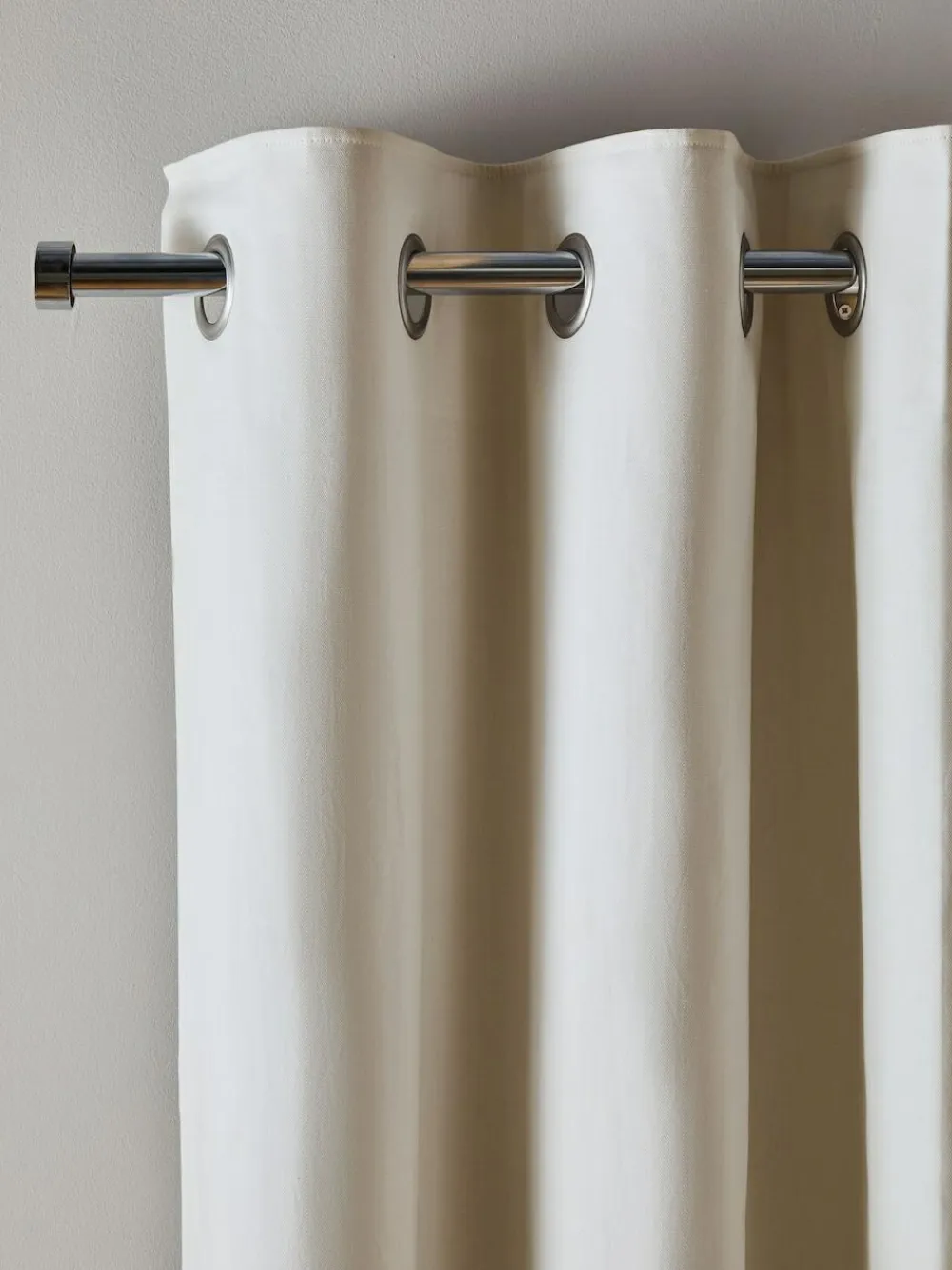 Next Natural Light Blackout/Thermal Cotton Eyelet Curtains