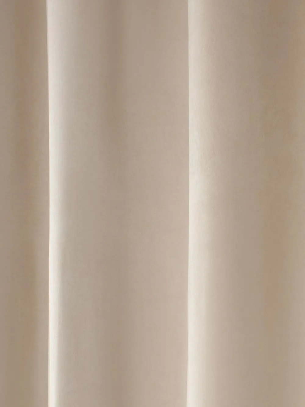Next Natural Oatmeal Matte Velvet Blackout/Thermal Curtains^ Curtains & Blinds