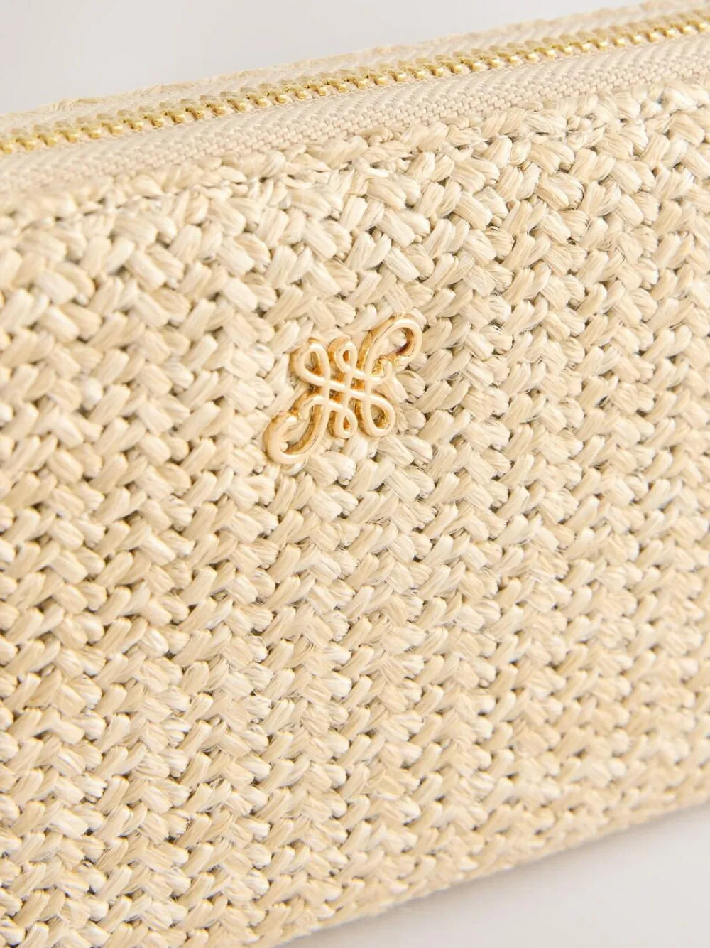 Next Natural Raffia Effect Purse^Women Purses