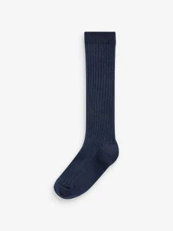 Next 5 Pack Cotton Rich Knee High Socks^BOY Socks