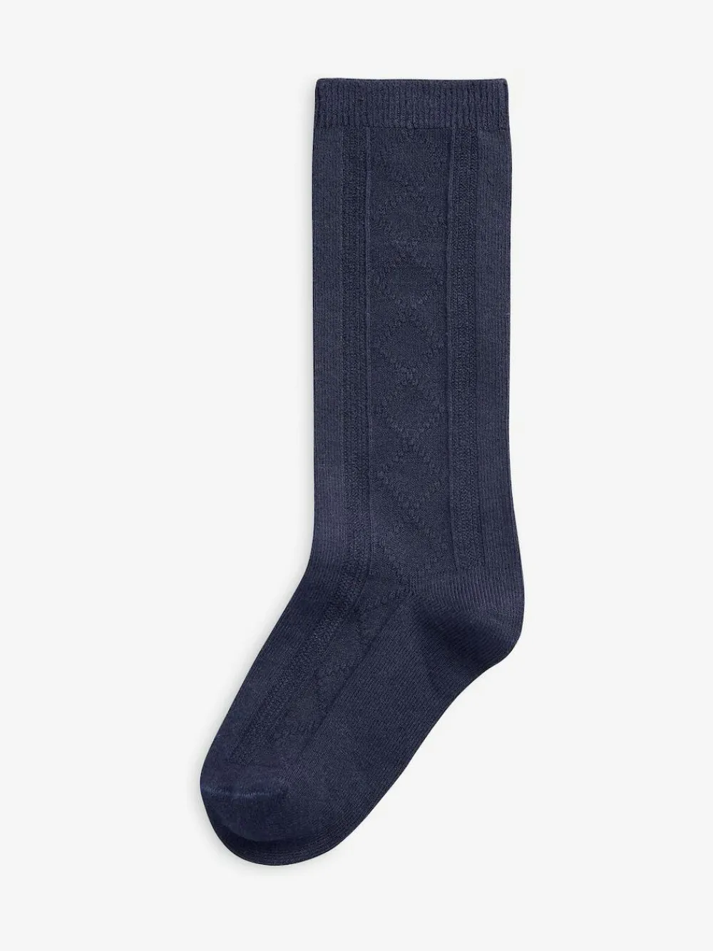 Next 3 Pack Cotton Rich Pointelle Knee High School Socks^ Socks & Tights|Socks & Tights