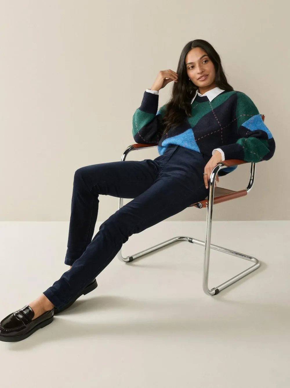 Next Corduroy Skinny Trousers^Women Pants