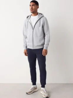 Next Interlock Soft Touch Cuffed Joggers Navy Blue