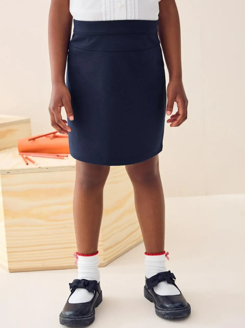 Next Pull-On Jersey Stretch School Pencil Skirt (3-18yrs)^ Shorts & Skirts