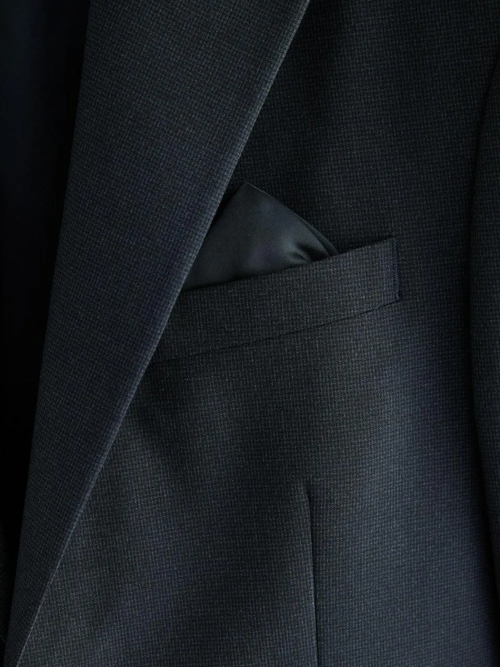 Next Regular Fit Motionflex Puppytooth Texture Suit Jacket^ Blue Suits