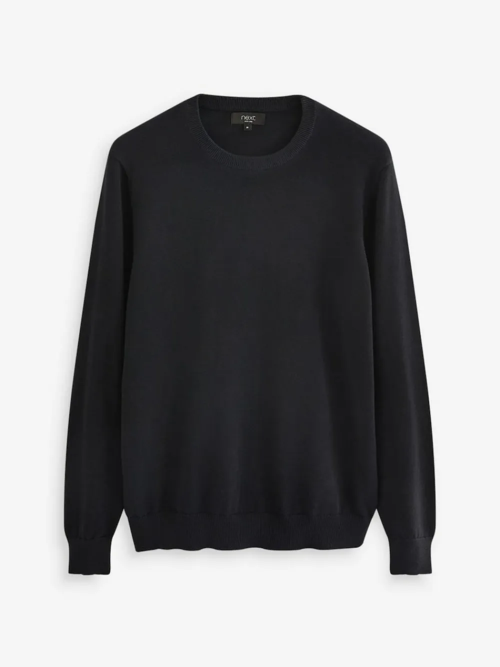 Next Regular Fit Pure Cotton Crew Jumper^ Knitwear|Knitwear