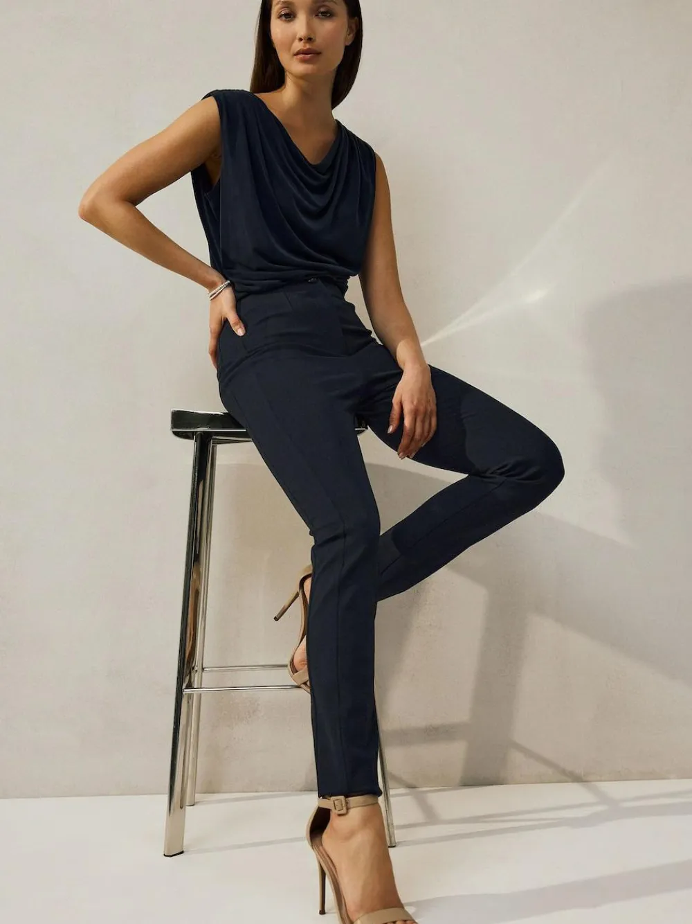 Next Sculpting Military Trousers^Women Pants