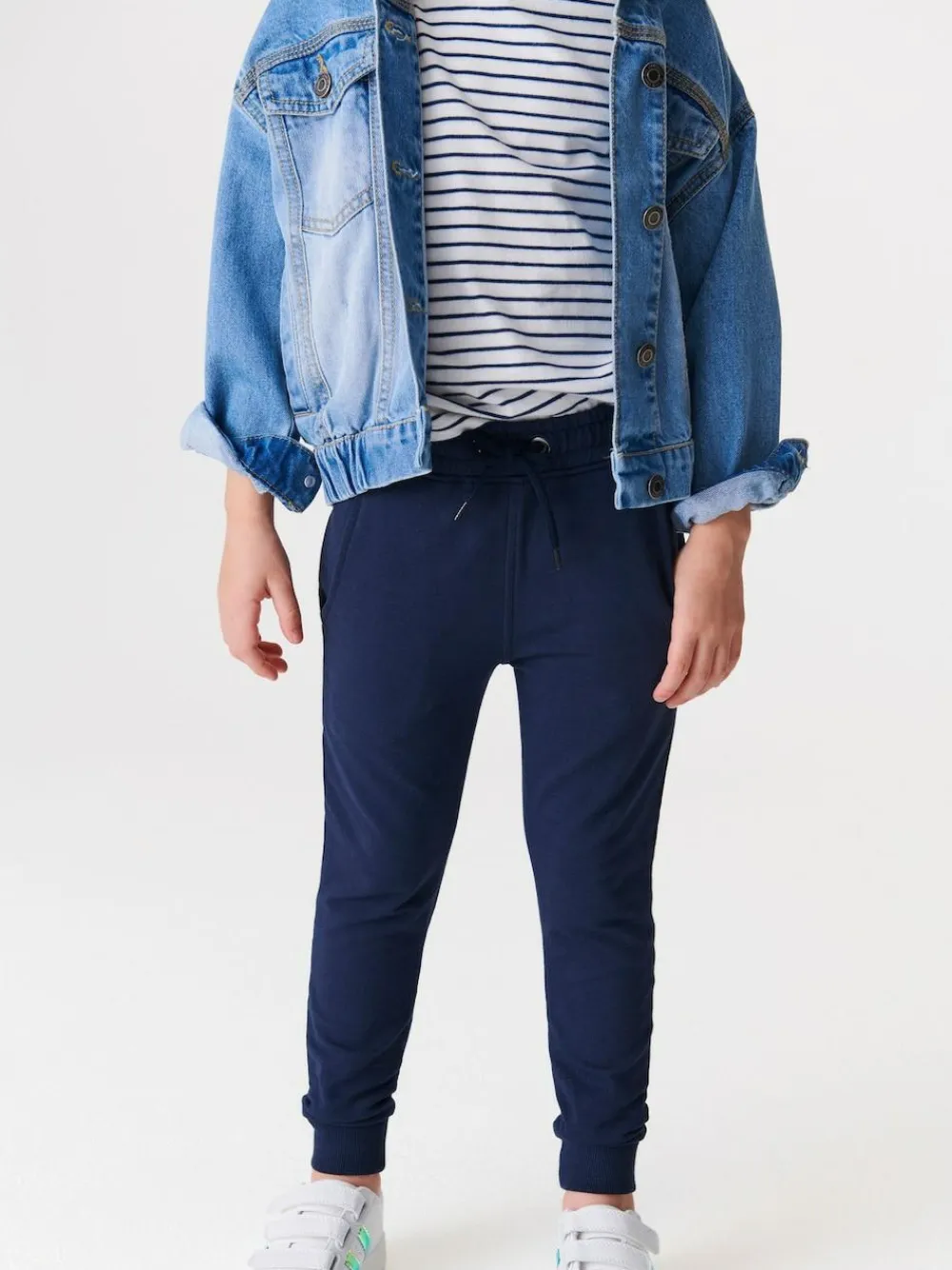 Outlet Next Skinny Fit Joggers (3-16yrs) Navy Blue