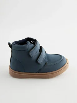 Next Wide Fit (G) Warm Lined Touch Fastening Boots^BOY Boots|Boots
