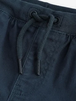 Next Wide Fit Rib Waist Pull-On Trousers (3-16yrs)^BOY Pants & Chinos