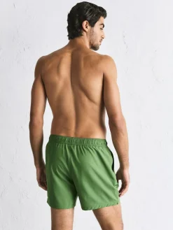 Clearance Next Motionflex 5 Inch Swim Shorts 2 Pack Navy Blue/Green