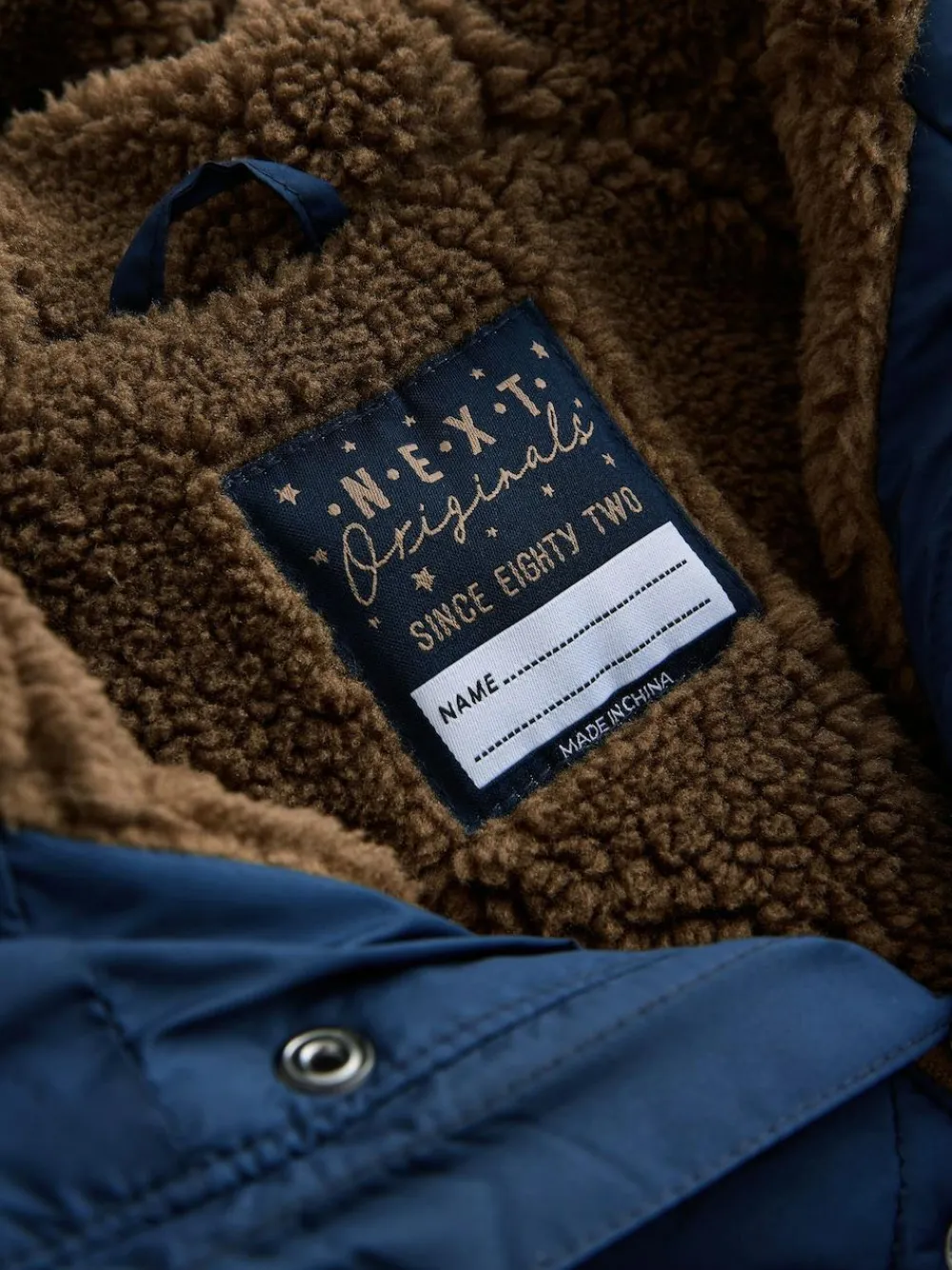 Next Borg Lined Quilted Coat (3mths-7yrs)^BOY Coats, Jackets & Pramsuits|Coats, Jackets & Pramsuits