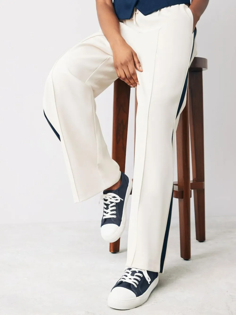 Next Canvas Baseball Trainers^Women Sneakers
