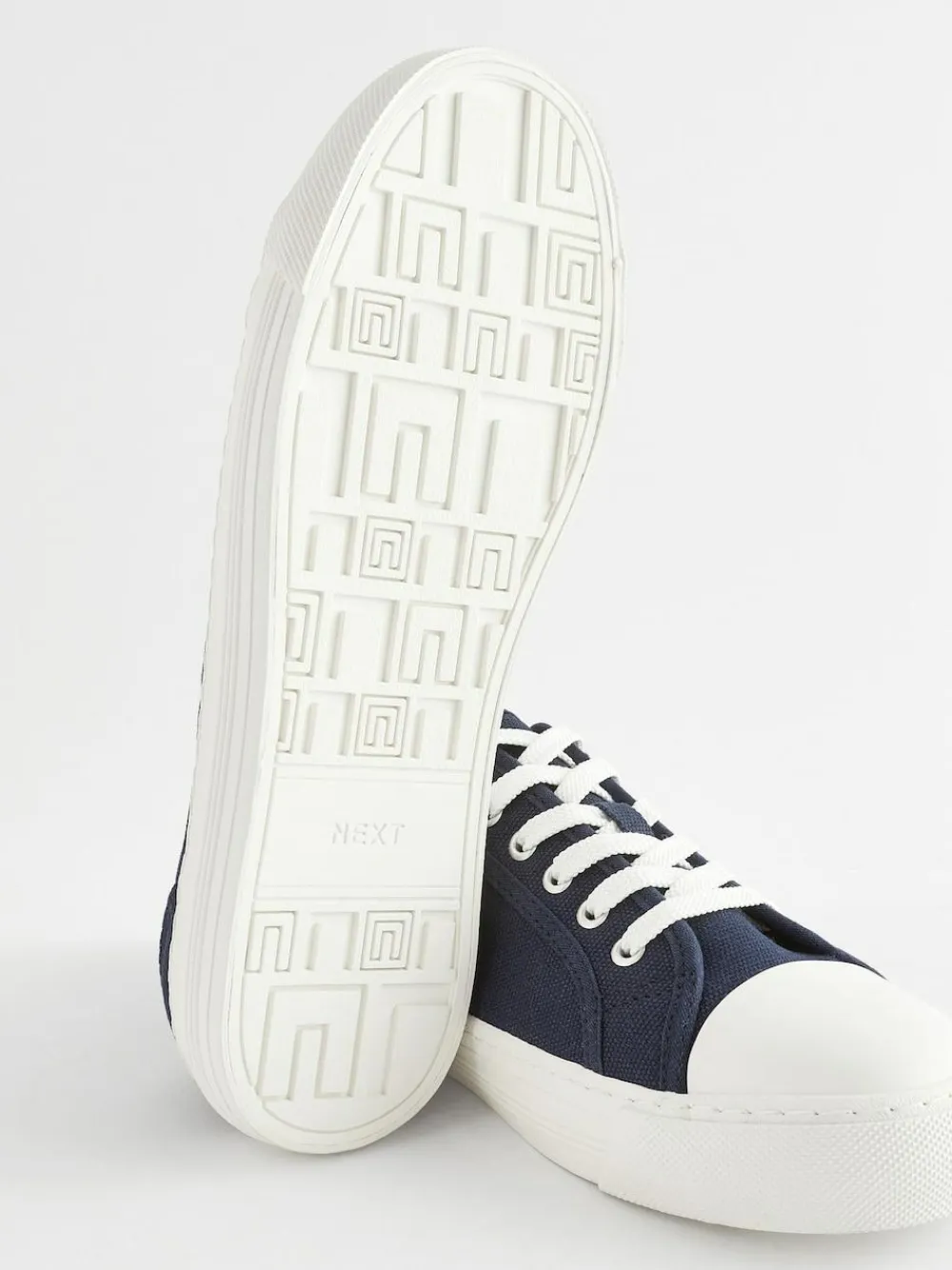 Next Canvas Baseball Trainers^Women Sneakers