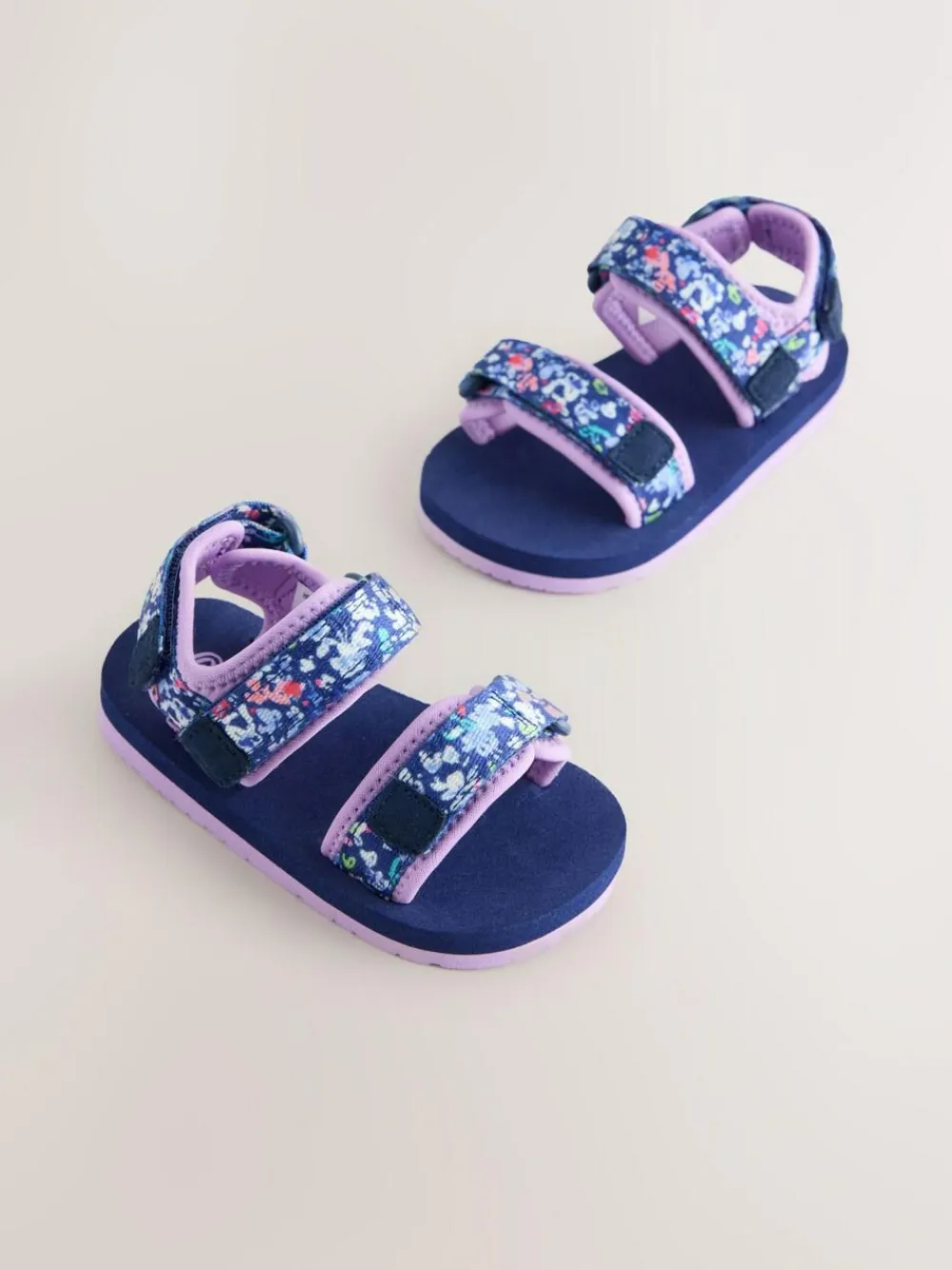 Hot Next Trekker Sandals Navy Floral