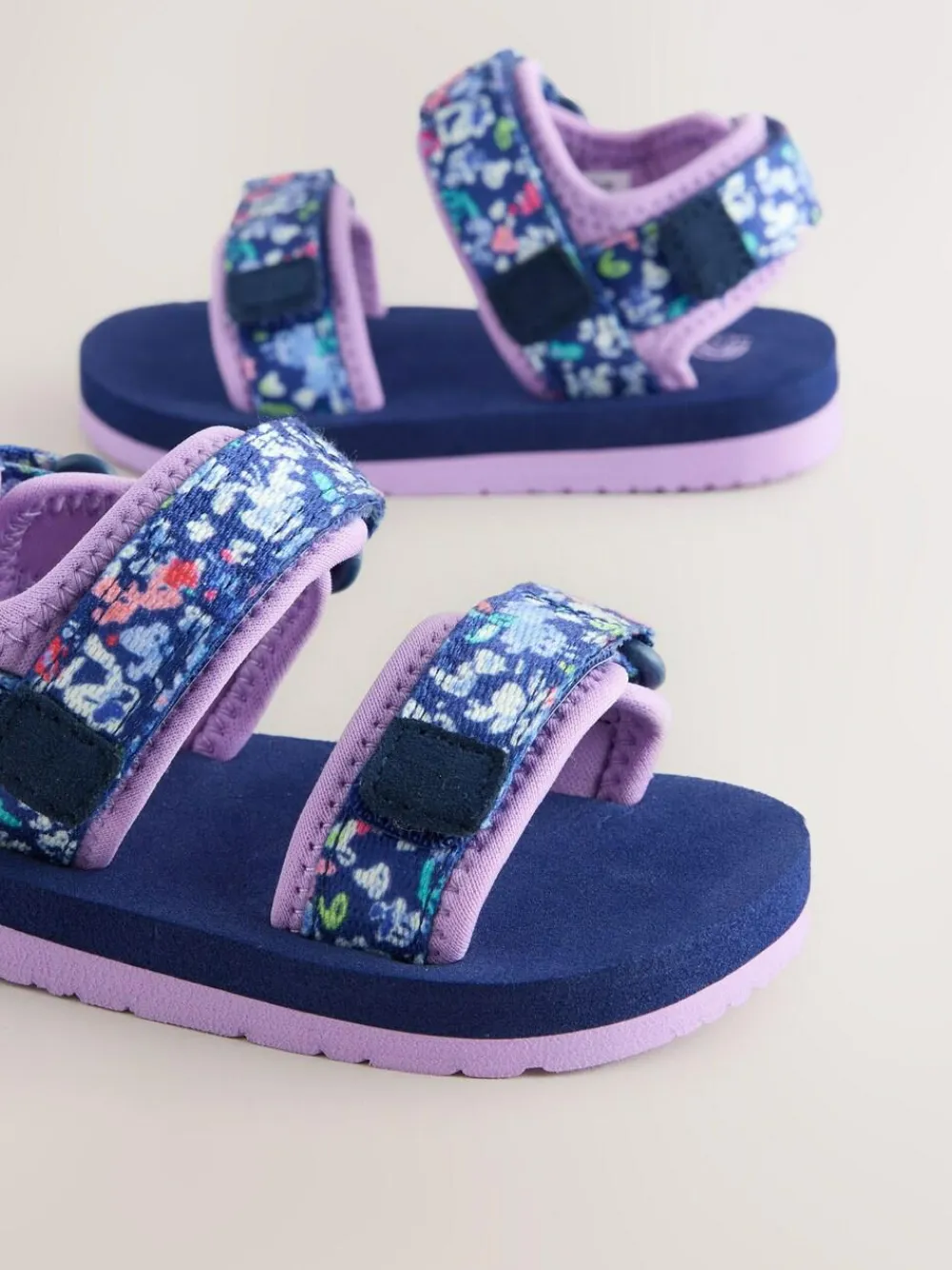 Hot Next Trekker Sandals Navy Floral