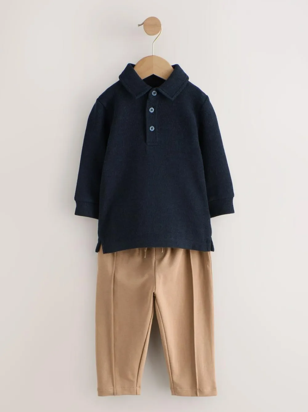 Next Long Sleeve Polo Shirt And Joggers Set (3mths-7yrs)^BOY Sweat Pants
