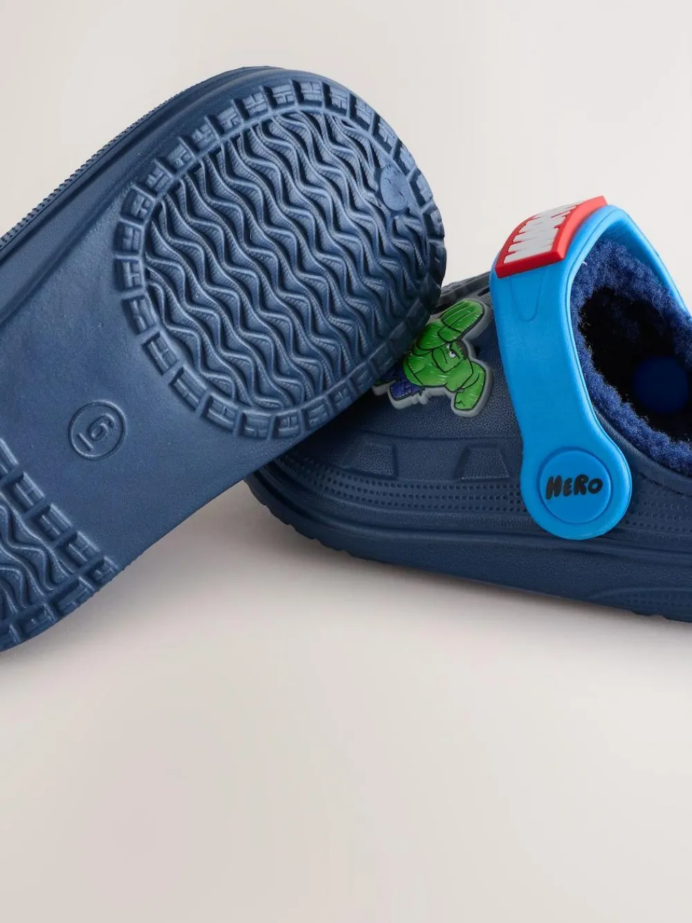 Sale Next Navy Marvel Slipper Clogs