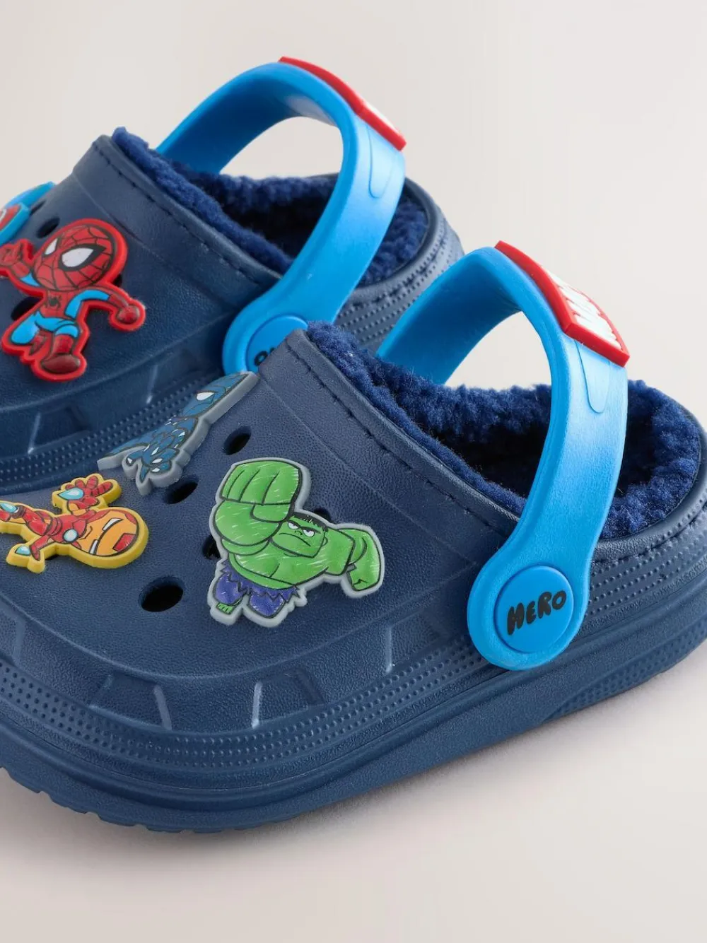 Sale Next Navy Marvel Slipper Clogs
