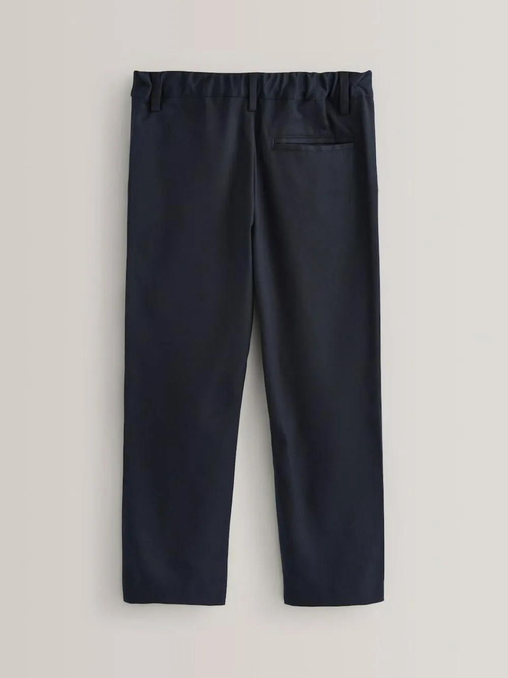 Best Next Plus Waist Straight Leg School Trousers (3-17yrs) Navy