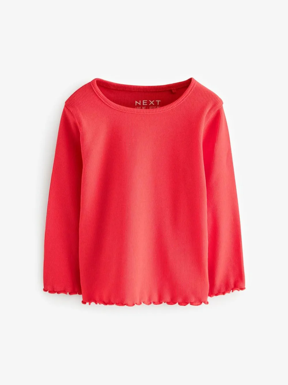 Next Ribbed Long Sleeve Tops 5 Pack (3mths-7yrs)^ Tops|T-Shirts