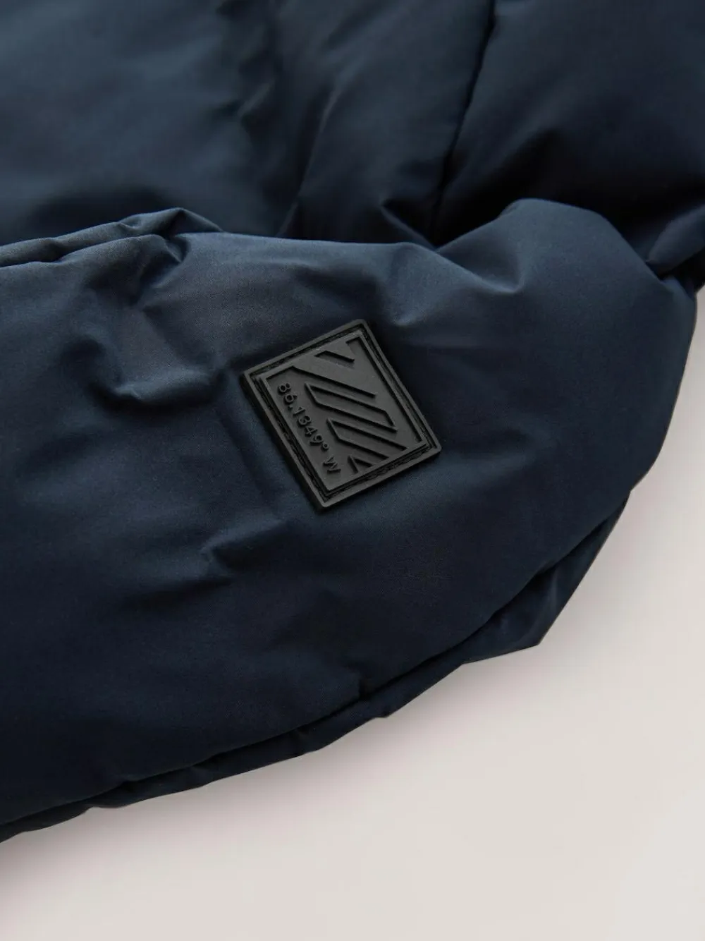 Best Next Navy Shower Resistant Microfleece Lined Padded Coat (3-17yrs)